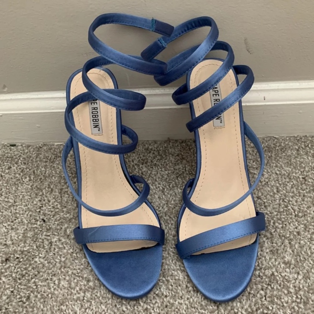 Light blue heels